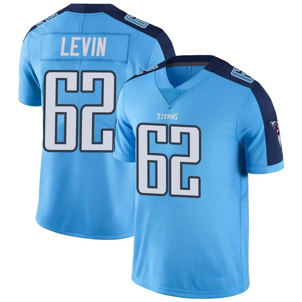 Men's Tennessee Titans Corey Levin Nike Color Rush Limited Light Blue Jersey Men's Tennessee Titans Corey Levin Nike Color Rush Limited Light Blue Jersey