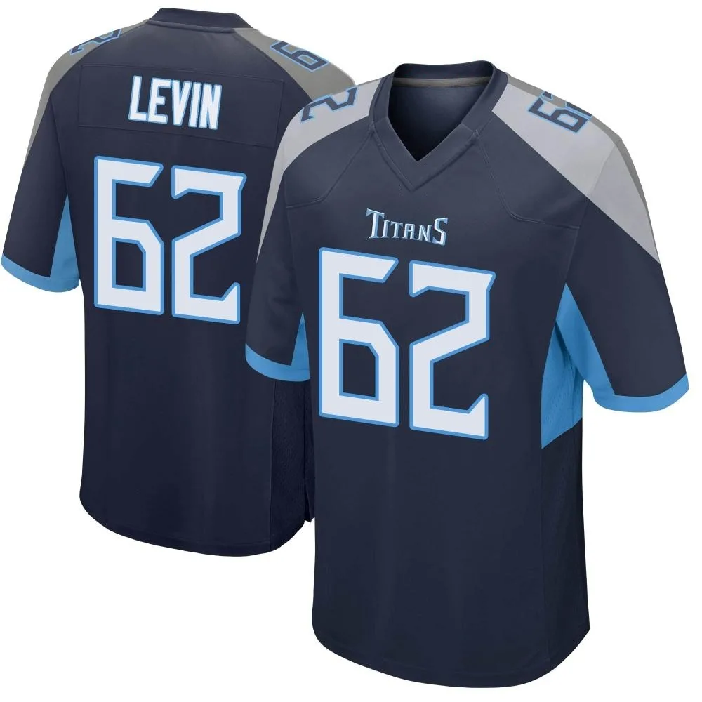 Men's Tennessee Titans Corey Levin Nike Game Navy Jersey Men's Tennessee Titans Corey Levin Nike Game Navy Jersey