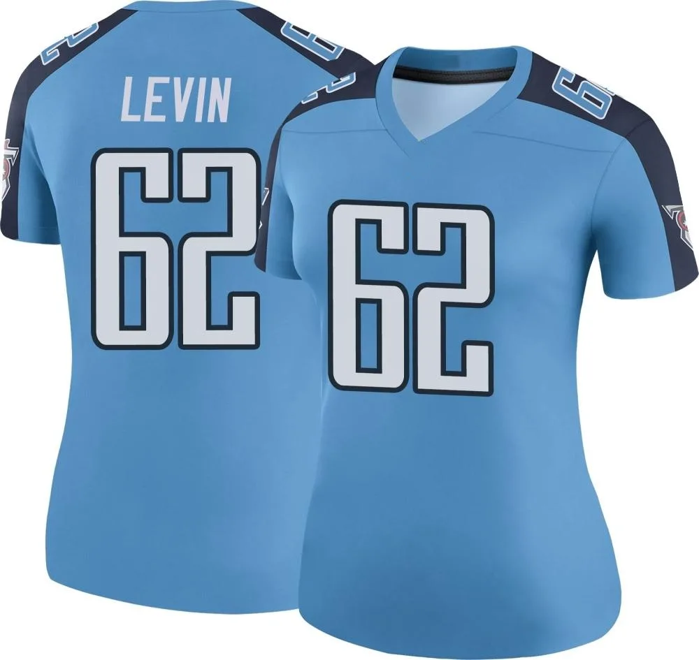 Women's Tennessee Titans Corey Levin Nike Color Rush Legend Light Blue Jersey Women's Tennessee Titans Corey Levin Nike Color Rush Legend Light Blue Jersey