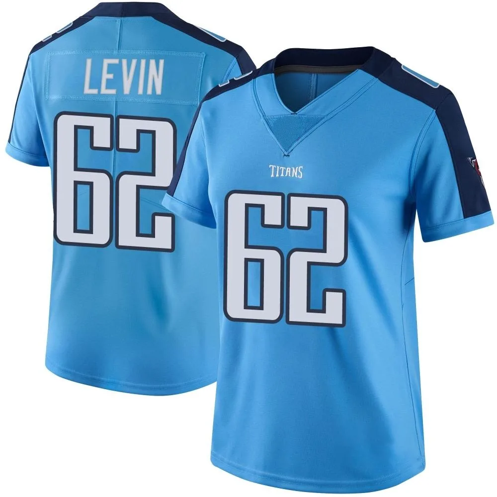 Women's Tennessee Titans Corey Levin Nike Color Rush Limited Light Blue Jersey Women's Tennessee Titans Corey Levin Nike Color Rush Limited Light Blue Jersey