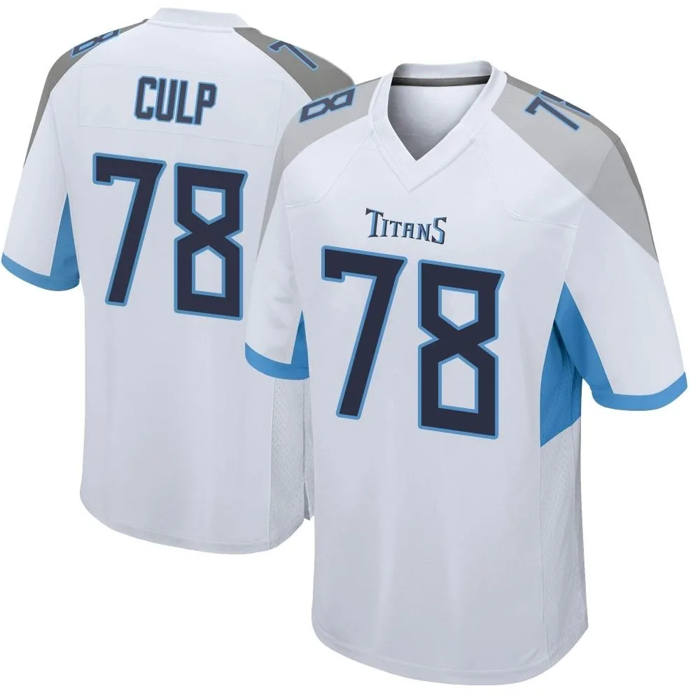 Men's Tennessee Titans Curley Culp Nike Game White Jersey Men's Tennessee Titans Curley Culp Nike Game White Jersey