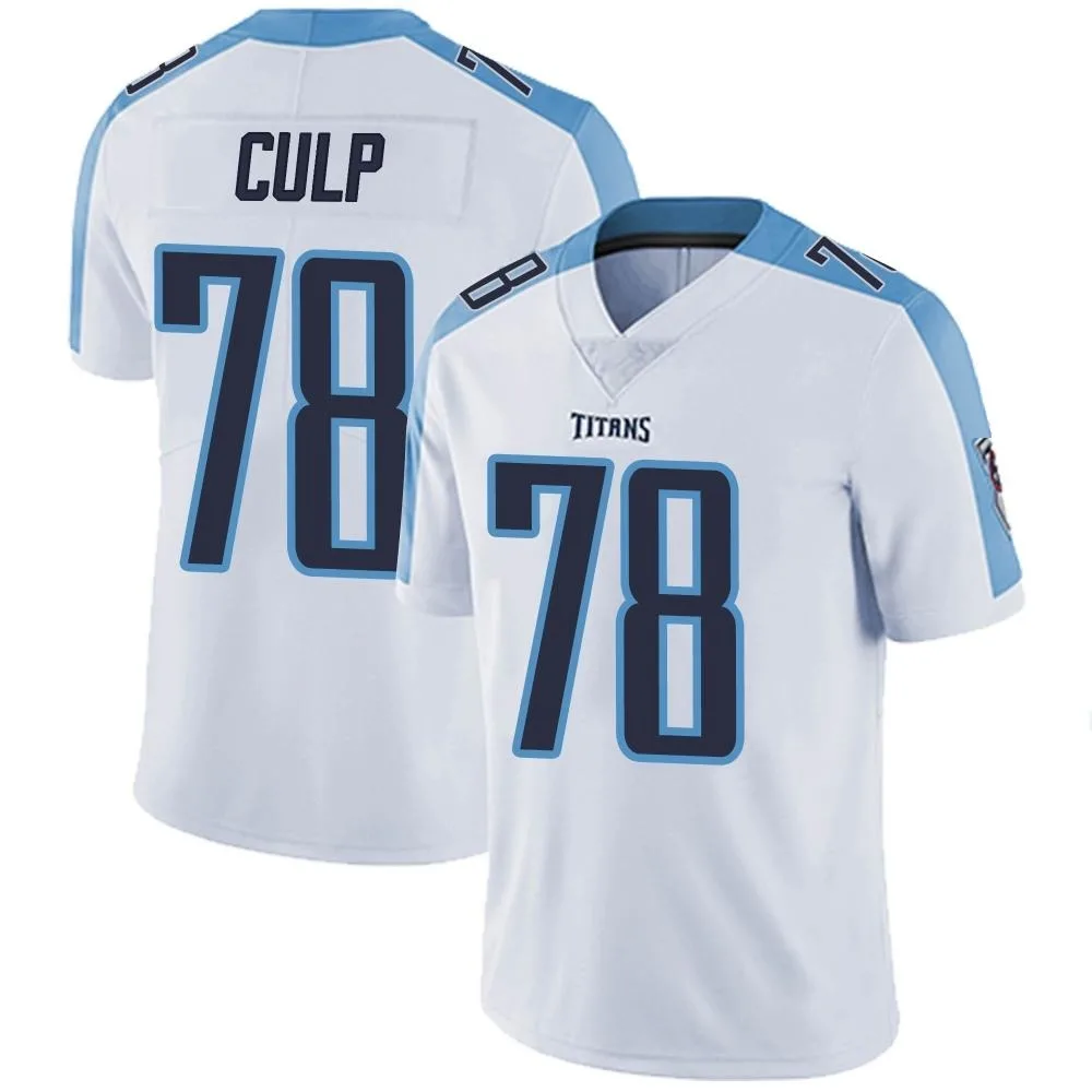 Men's Tennessee Titans Curley Culp Nike Vapor Untouchable Limited White Jersey Men's Tennessee Titans Curley Culp Nike Vapor Untouchable Limited White Jersey
