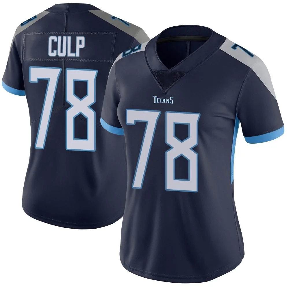 Women's Tennessee Titans Curley Culp Nike Vapor Untouchable Limited Navy Jersey Women's Tennessee Titans Curley Culp Nike Vapor Untouchable Limited Navy Jersey