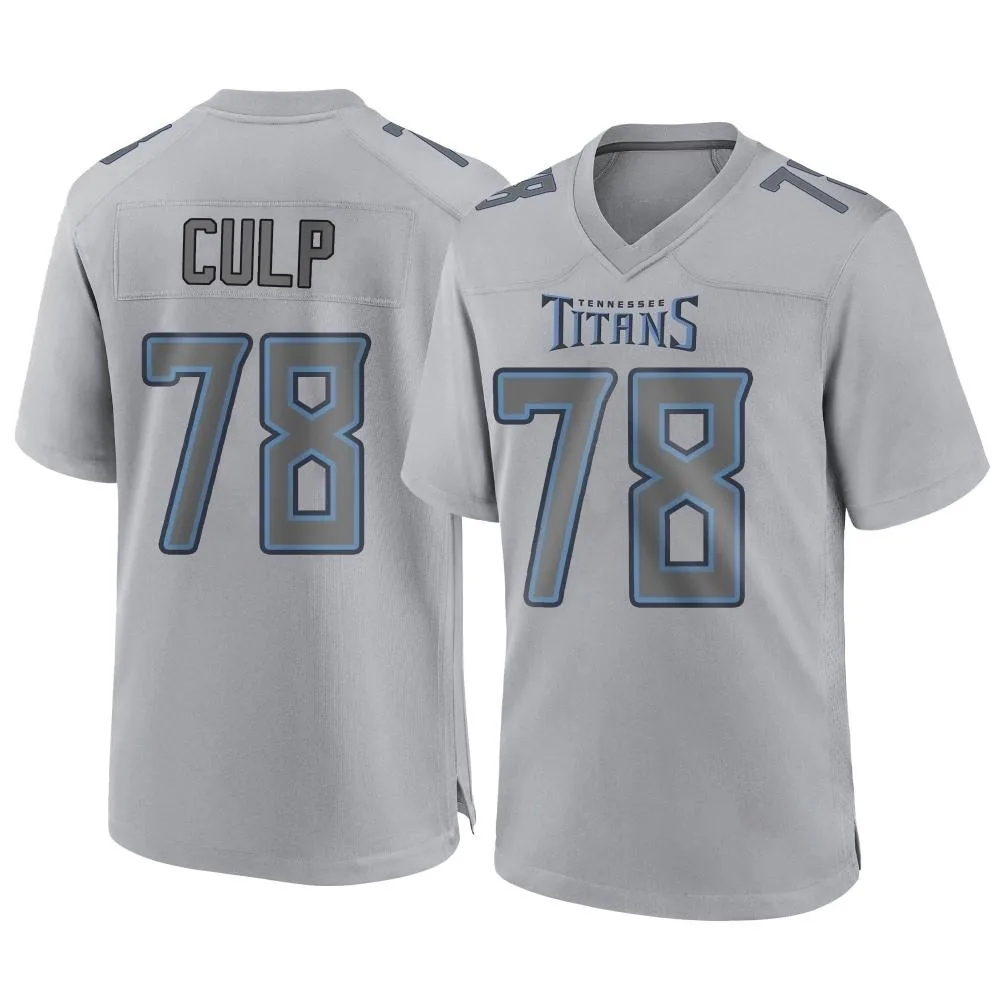 Youth Tennessee Titans Curley Culp Nike Atmosphere Fashion Game Gray Jersey Youth Tennessee Titans Curley Culp Nike Atmosphere Fashion Game Gray Jersey