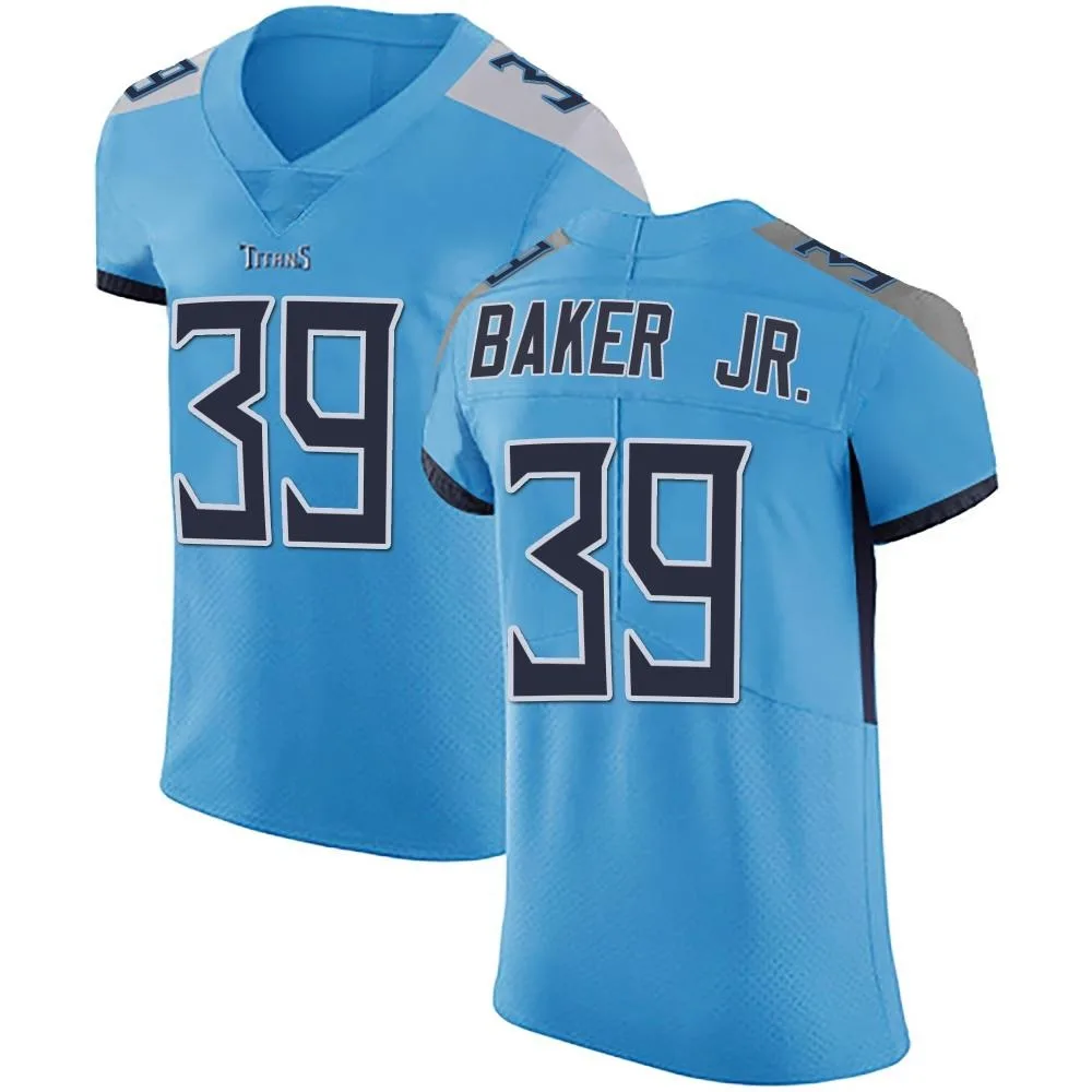 Men's Tennessee Titans Darrell Baker Jr. Nike Team Color Vapor Untouchable Elite Light Blue Jersey Men's Tennessee Titans Darrell Baker Jr. Nike Team Color Vapor Untouchable Elite Light Blue Jersey