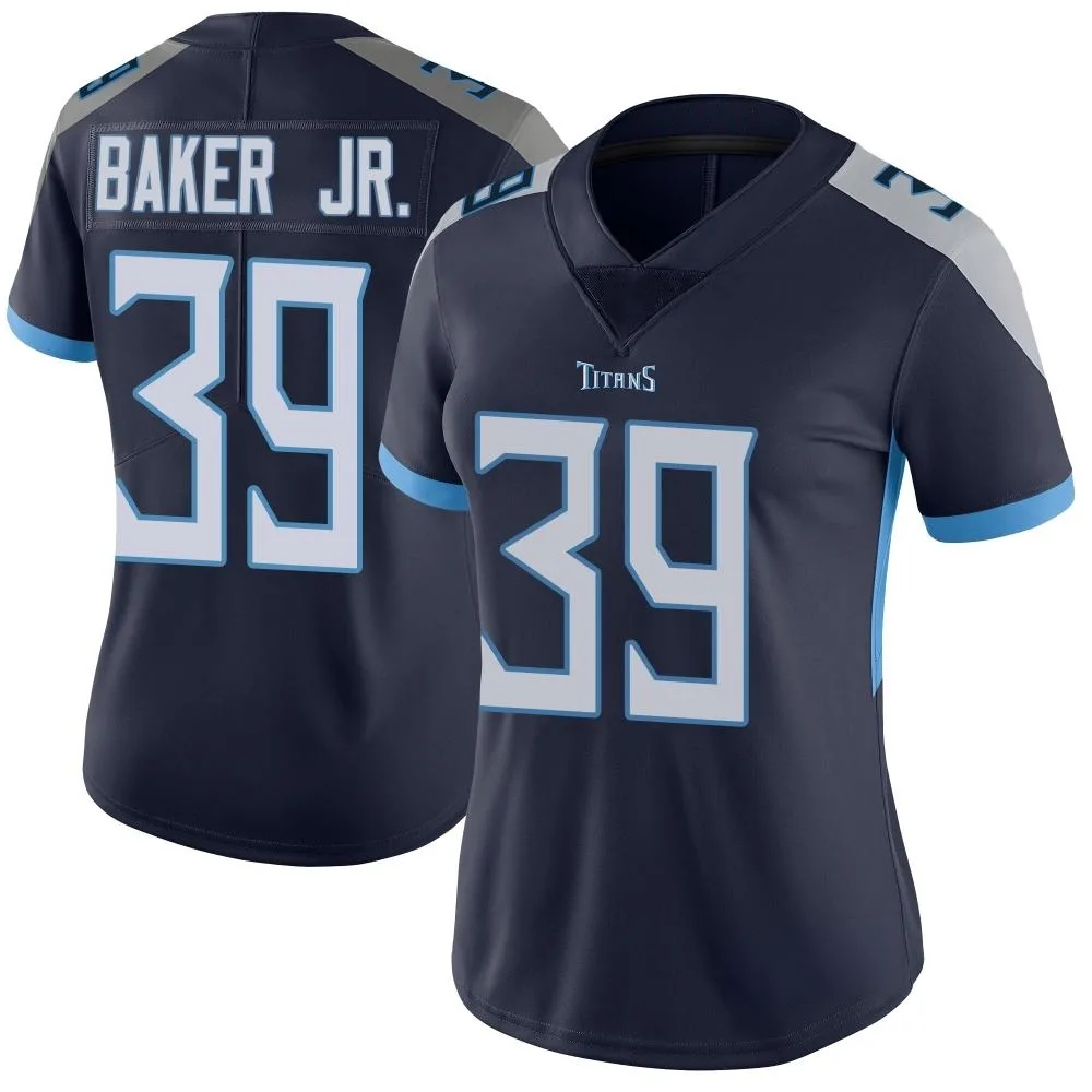 Women's Tennessee Titans Darrell Baker Jr. Nike Vapor Untouchable Limited Navy Jersey Women's Tennessee Titans Darrell Baker Jr. Nike Vapor Untouchable Limited Navy Jersey