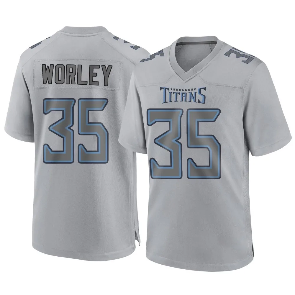 Youth Tennessee Titans Daryl Worley Nike Atmosphere Fashion Game Gray Jersey Youth Tennessee Titans Daryl Worley Nike Atmosphere Fashion Game Gray Jersey