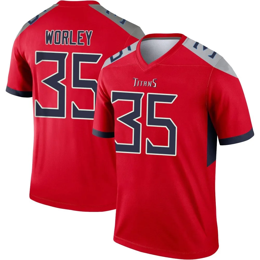 Youth Tennessee Titans Daryl Worley Nike Inverted Legend Red Jersey Youth Tennessee Titans Daryl Worley Nike Inverted Legend Red Jersey