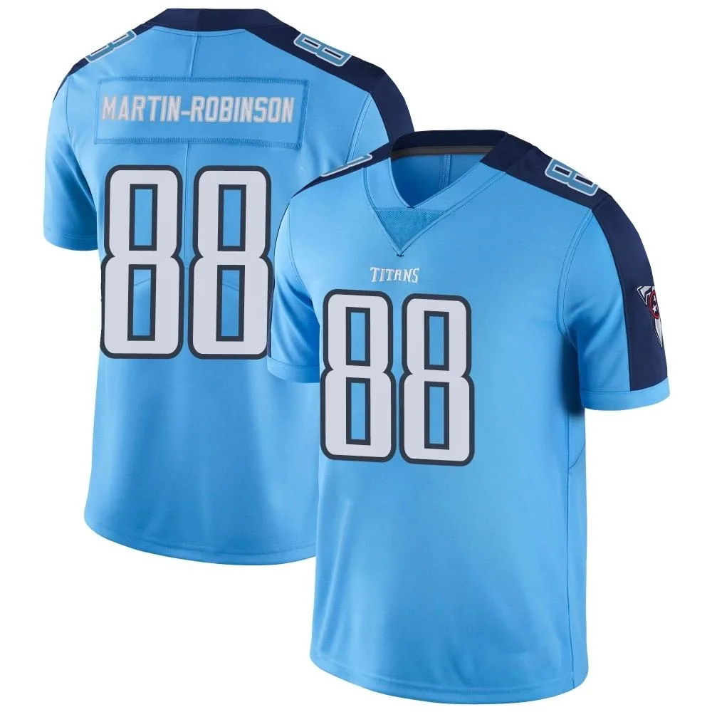 Men's Tennessee Titans David Martin-Robinson Nike Color Rush Limited Light Blue Jersey Men's Tennessee Titans David Martin-Robinson Nike Color Rush Limited Light Blue Jersey