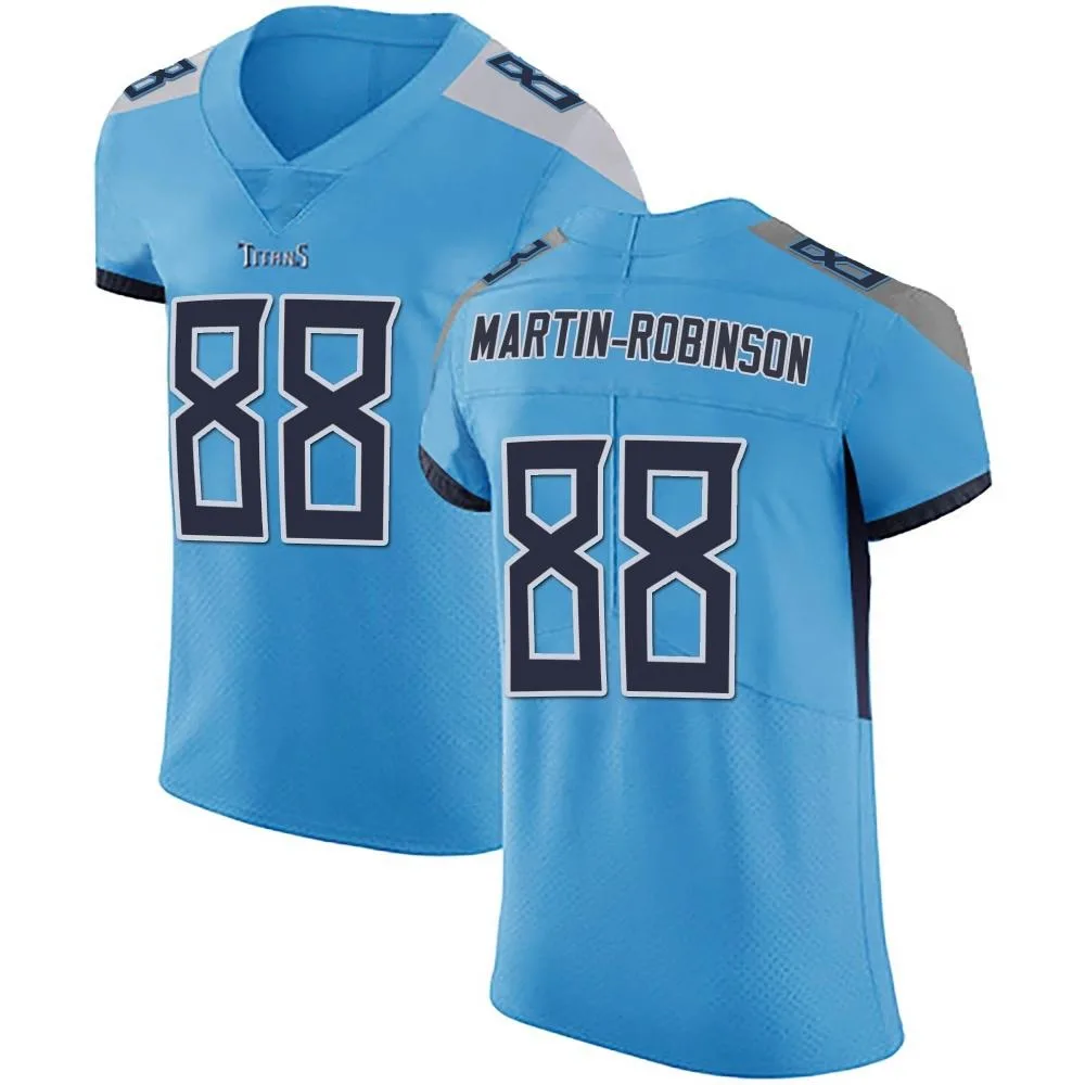 Men's Tennessee Titans David Martin-Robinson Nike Team Color Vapor Untouchable Elite Light Blue Jersey Men's Tennessee Titans David Martin-Robinson Nike Team Color Vapor Untouchable Elite Light Blue Jersey