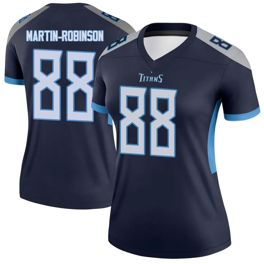 Women's Tennessee Titans David Martin-Robinson Nike Legend Navy Jersey Women's Tennessee Titans David Martin-Robinson Nike Legend Navy Jersey