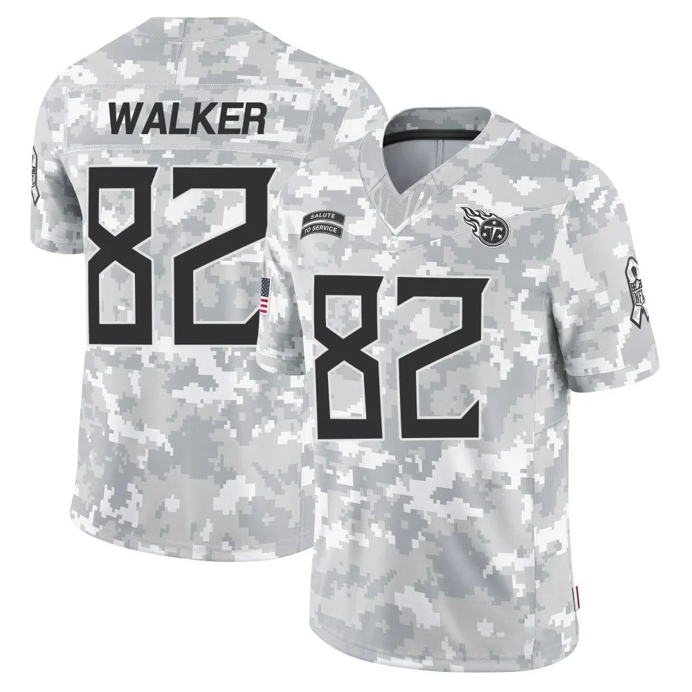 Men's Tennessee Titans Delanie Walker Nike 2024 Salute to Service Limited Arctic Camo Jersey Men's Tennessee Titans Delanie Walker Nike 2024 Salute to Service Limited Arctic Camo Jersey