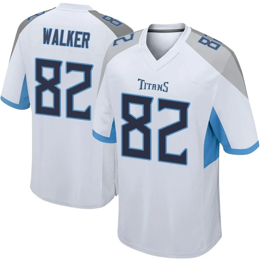 Youth Tennessee Titans Delanie Walker Nike Game White Jersey Youth Tennessee Titans Delanie Walker Nike Game White Jersey