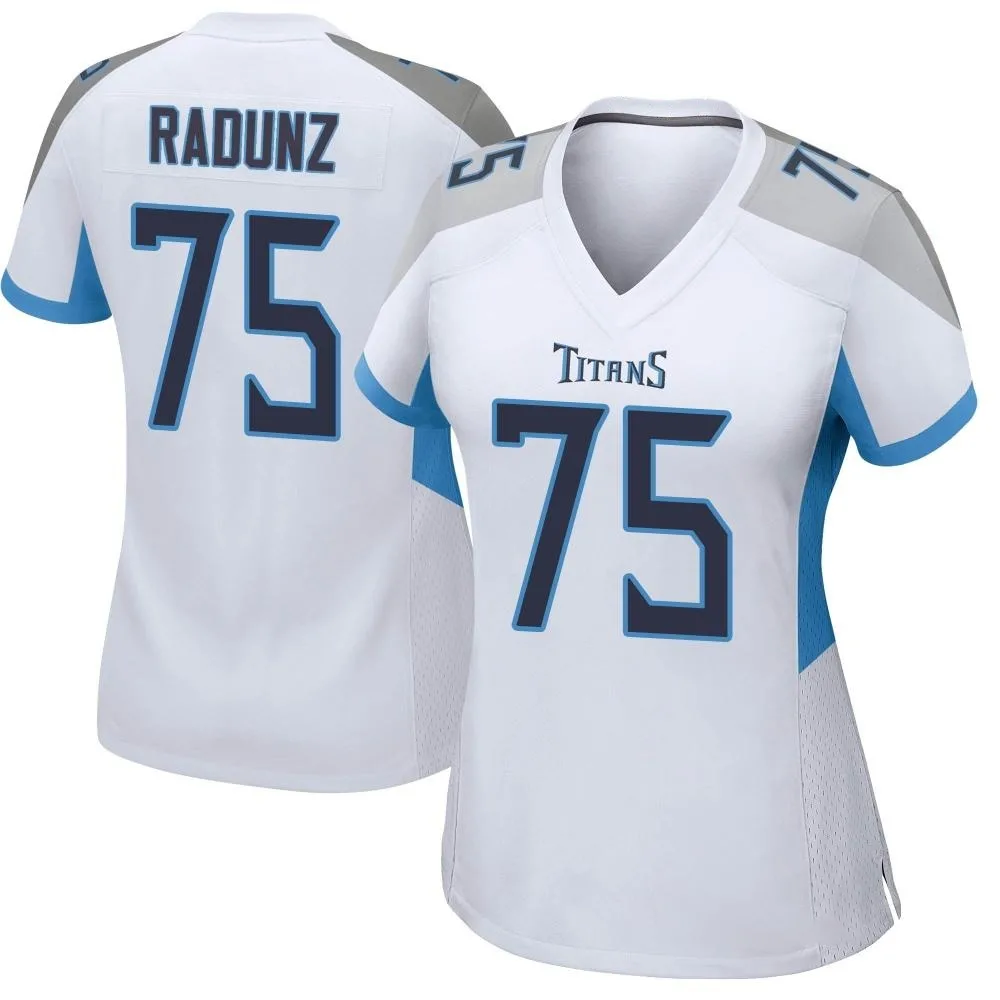 Women's Tennessee Titans Dillon Radunz Nike Game White Jersey Women's Tennessee Titans Dillon Radunz Nike Game White Jersey