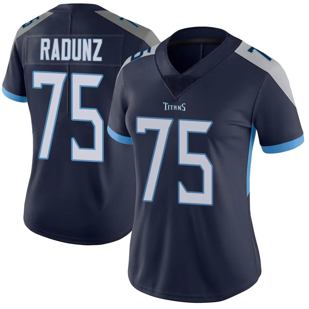 Women's Tennessee Titans Dillon Radunz Nike Vapor Untouchable Limited Navy Jersey Women's Tennessee Titans Dillon Radunz Nike Vapor Untouchable Limited Navy Jersey