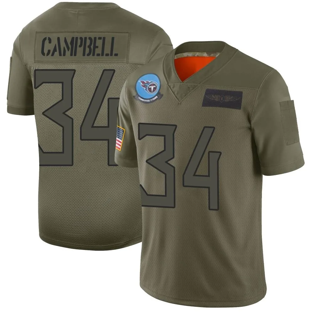 Men's Tennessee Titans Earl Campbell Nike 2019 Salute to Service Limited Camo Jersey Men's Tennessee Titans Earl Campbell Nike 2019 Salute to Service Limited Camo Jersey