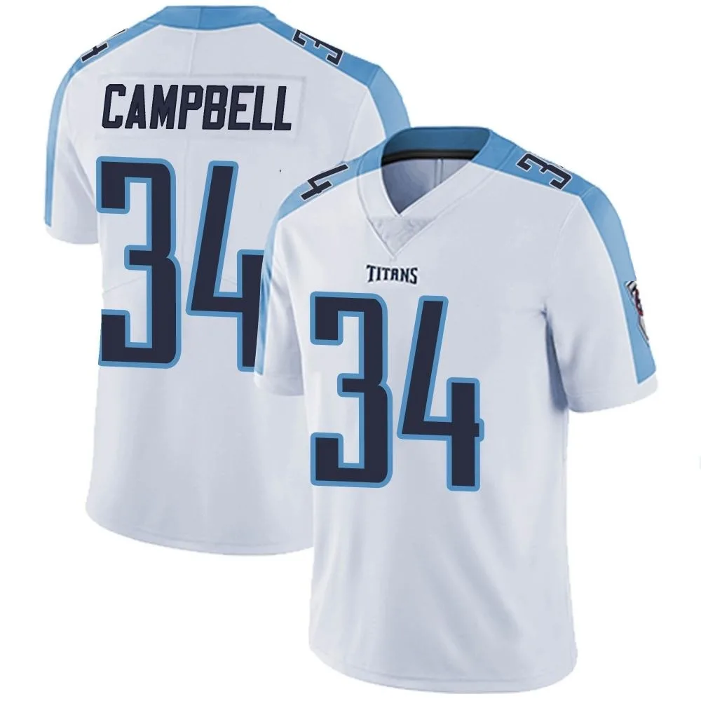 Men's Tennessee Titans Earl Campbell Nike Vapor Untouchable Limited White Jersey Men's Tennessee Titans Earl Campbell Nike Vapor Untouchable Limited White Jersey