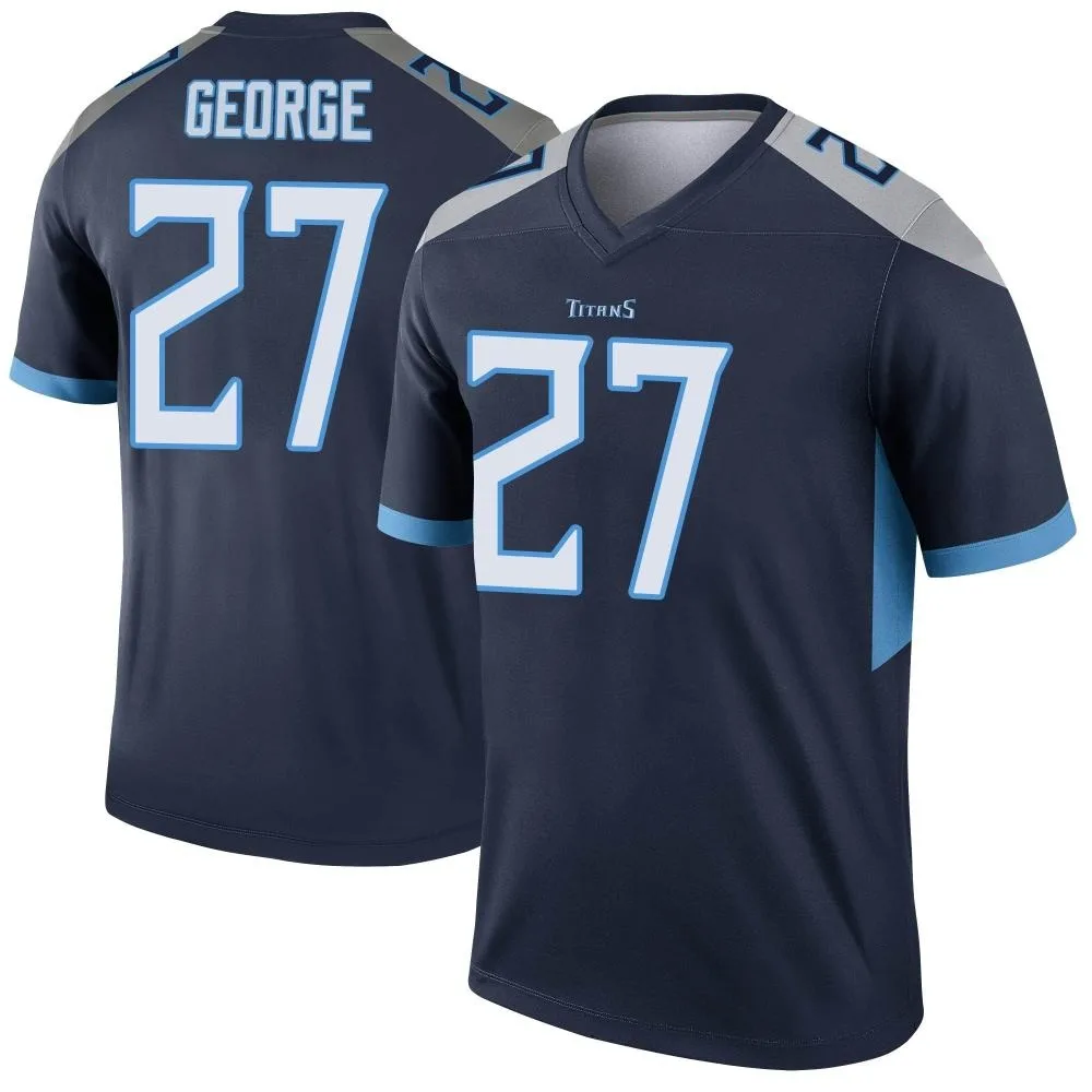 Youth Tennessee Titans Eddie George Nike Legend Navy Jersey Youth Tennessee Titans Eddie George Nike Legend Navy Jersey