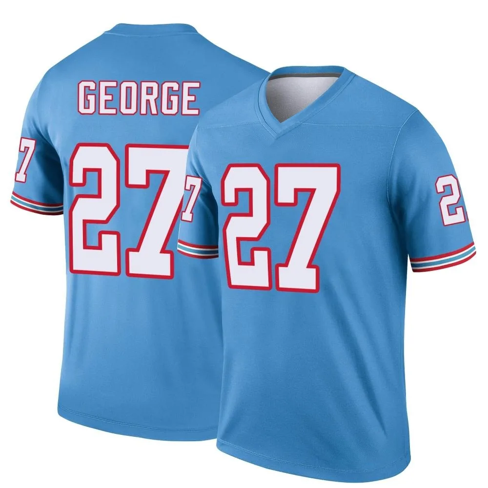 Youth Tennessee Titans Eddie George Nike Oilers Throwback Legend Light Blue Jersey Youth Tennessee Titans Eddie George Nike Oilers Throwback Legend Light Blue Jersey