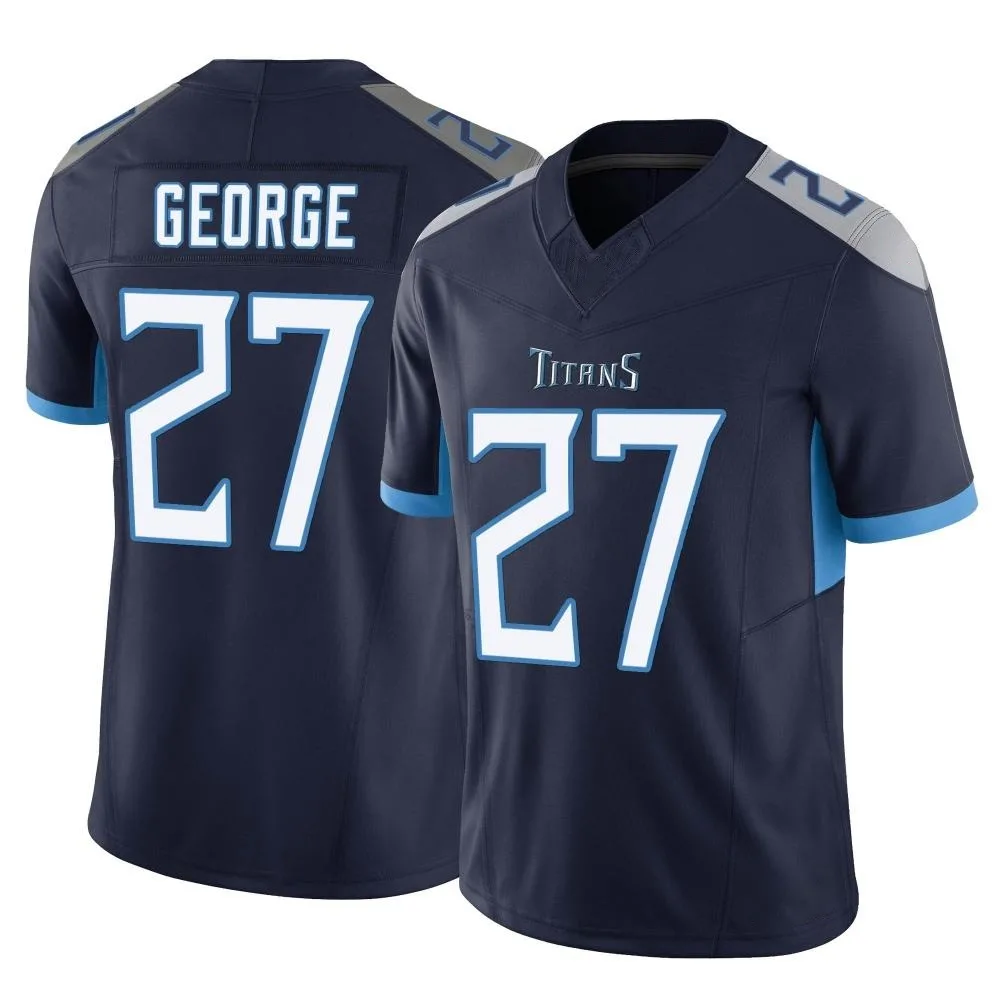 Youth Tennessee Titans Eddie George Nike Vapor F.U.S.E. Limited Navy Jersey Youth Tennessee Titans Eddie George Nike Vapor F.U.S.E. Limited Navy Jersey