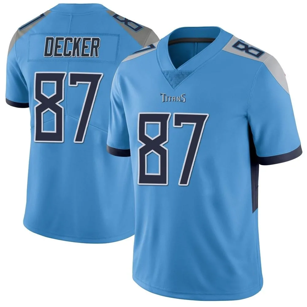 Men's Tennessee Titans Eric Decker Nike Vapor Untouchable Limited Light Blue Jersey Men's Tennessee Titans Eric Decker Nike Vapor Untouchable Limited Light Blue Jersey