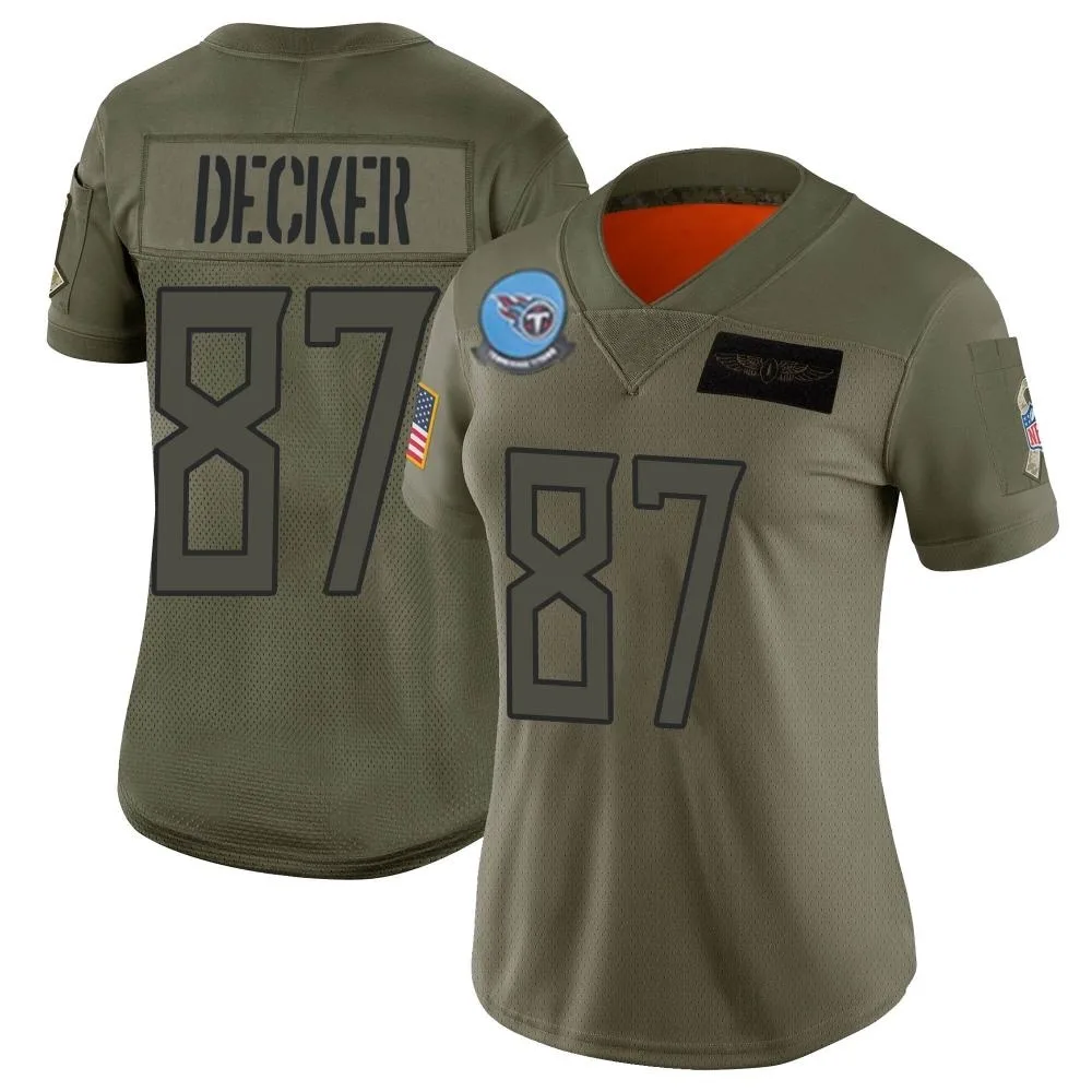 Women's Tennessee Titans Eric Decker Nike 2019 Salute to Service Limited Camo Jersey Women's Tennessee Titans Eric Decker Nike 2019 Salute to Service Limited Camo Jersey