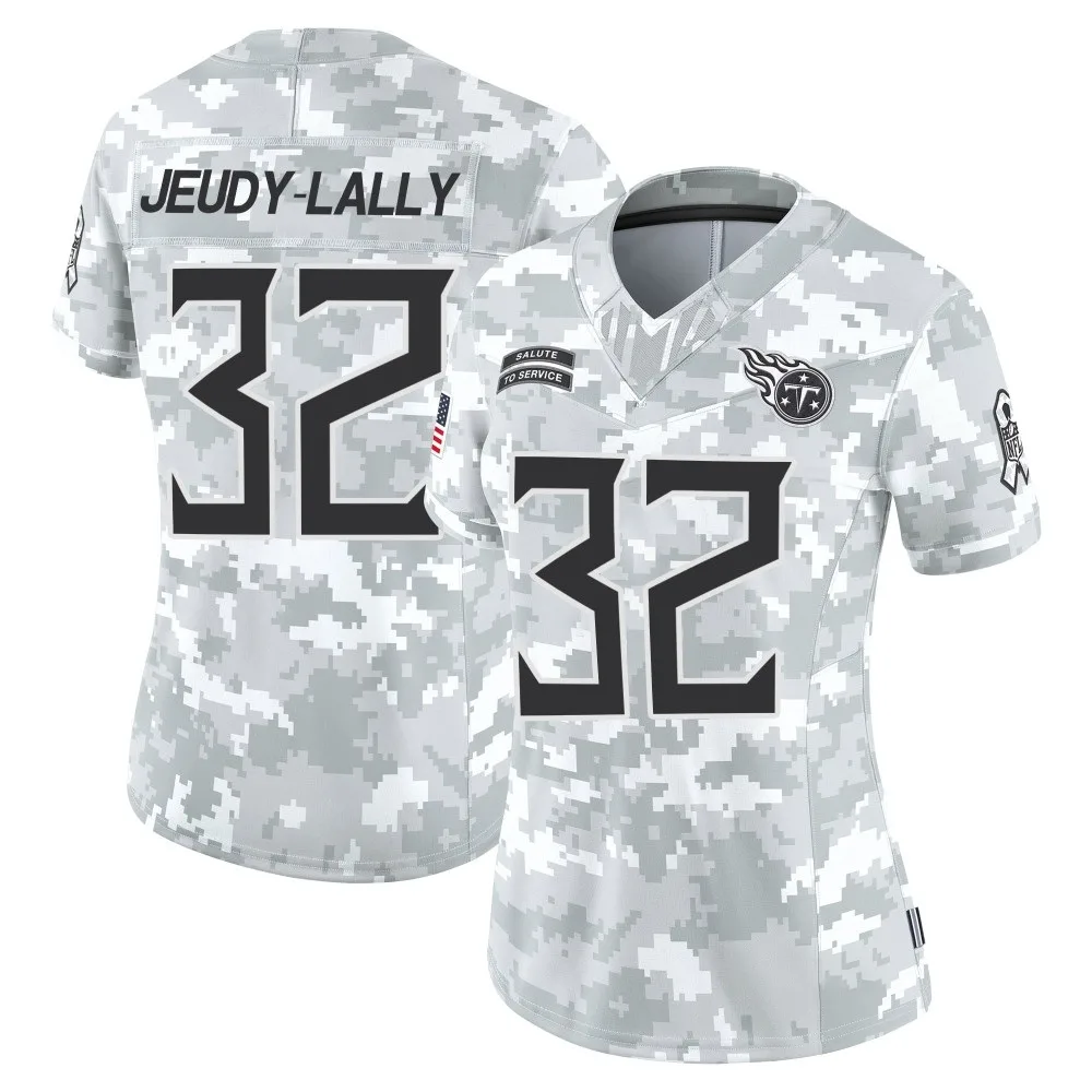 Women's Tennessee Titans Gabe Jeudy-Lally Nike 2024 Salute to Service Limited Arctic Camo Jersey Women's Tennessee Titans Gabe Jeudy-Lally Nike 2024 Salute to Service Limited Arctic Camo Jersey