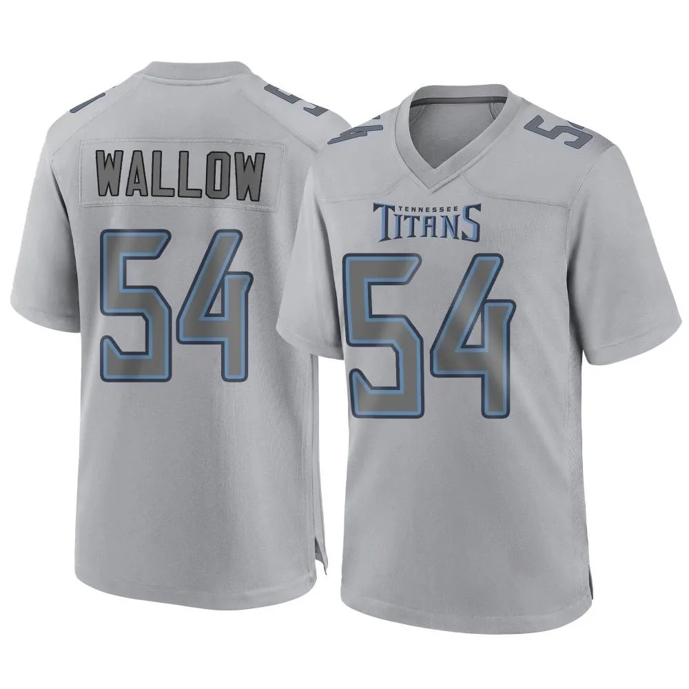 Men's Tennessee Titans Garret Wallow Nike Atmosphere Fashion Game Gray Jersey Men's Tennessee Titans Garret Wallow Nike Atmosphere Fashion Game Gray Jersey