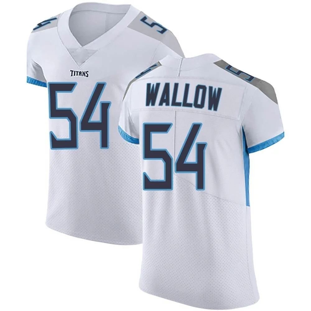 Men's Tennessee Titans Garret Wallow Nike Vapor Untouchable Elite White Jersey Men's Tennessee Titans Garret Wallow Nike Vapor Untouchable Elite White Jersey