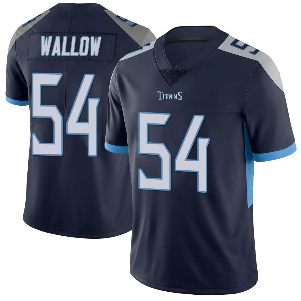 Men's Tennessee Titans Garret Wallow Nike Vapor Untouchable Limited Navy Jersey Men's Tennessee Titans Garret Wallow Nike Vapor Untouchable Limited Navy Jersey