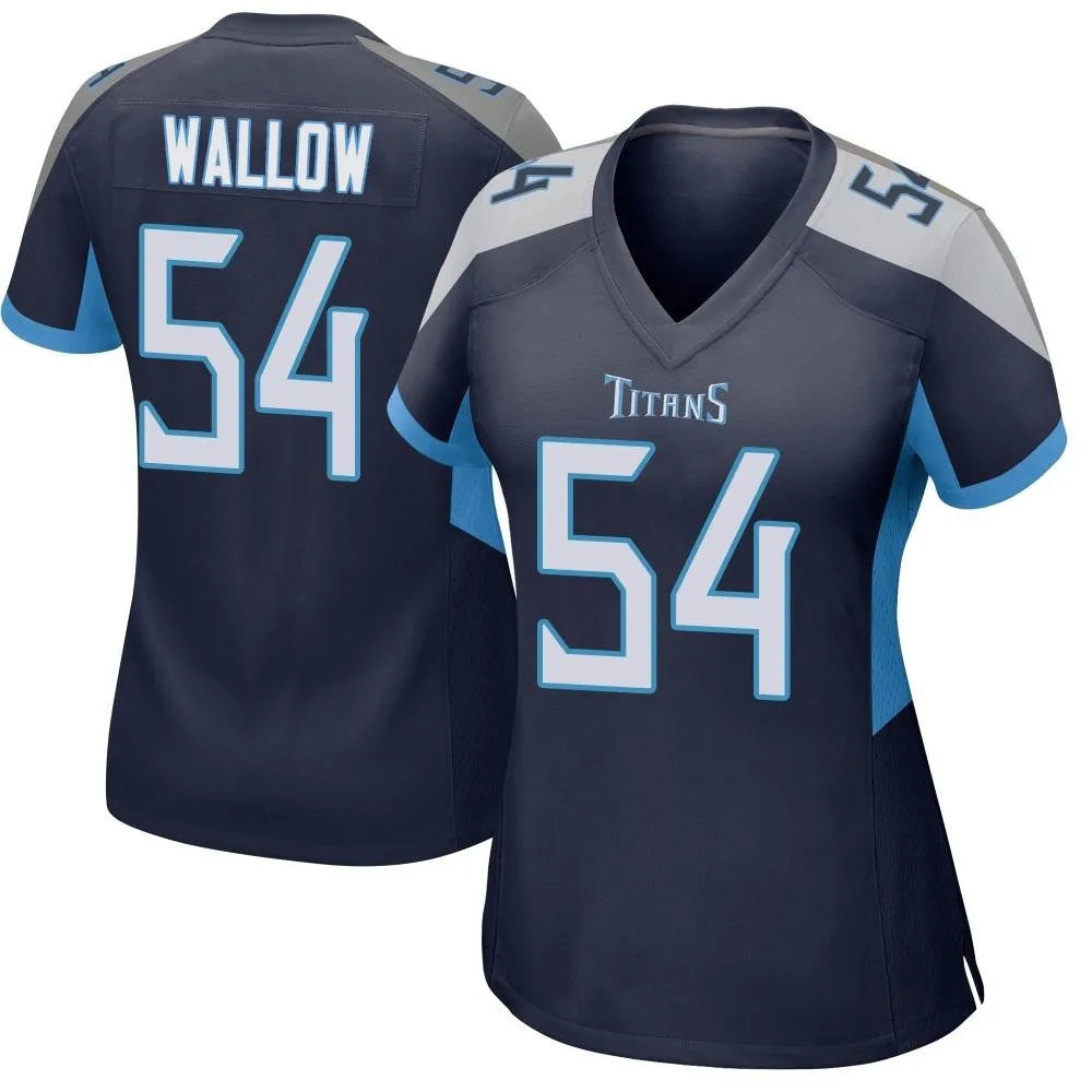 Women's Tennessee Titans Garret Wallow Nike Game Navy Jersey Women's Tennessee Titans Garret Wallow Nike Game Navy Jersey
