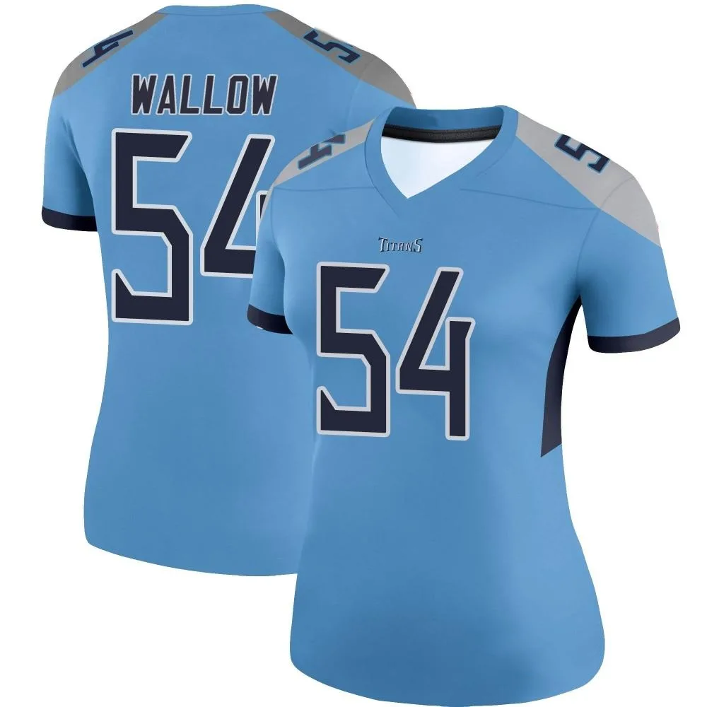 Women's Tennessee Titans Garret Wallow Nike Legend Light Blue Jersey Women's Tennessee Titans Garret Wallow Nike Legend Light Blue Jersey