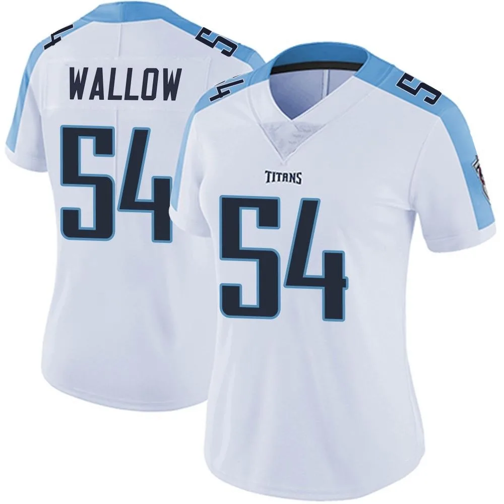 Women's Tennessee Titans Garret Wallow Nike Vapor Untouchable Limited White Jersey Women's Tennessee Titans Garret Wallow Nike Vapor Untouchable Limited White Jersey