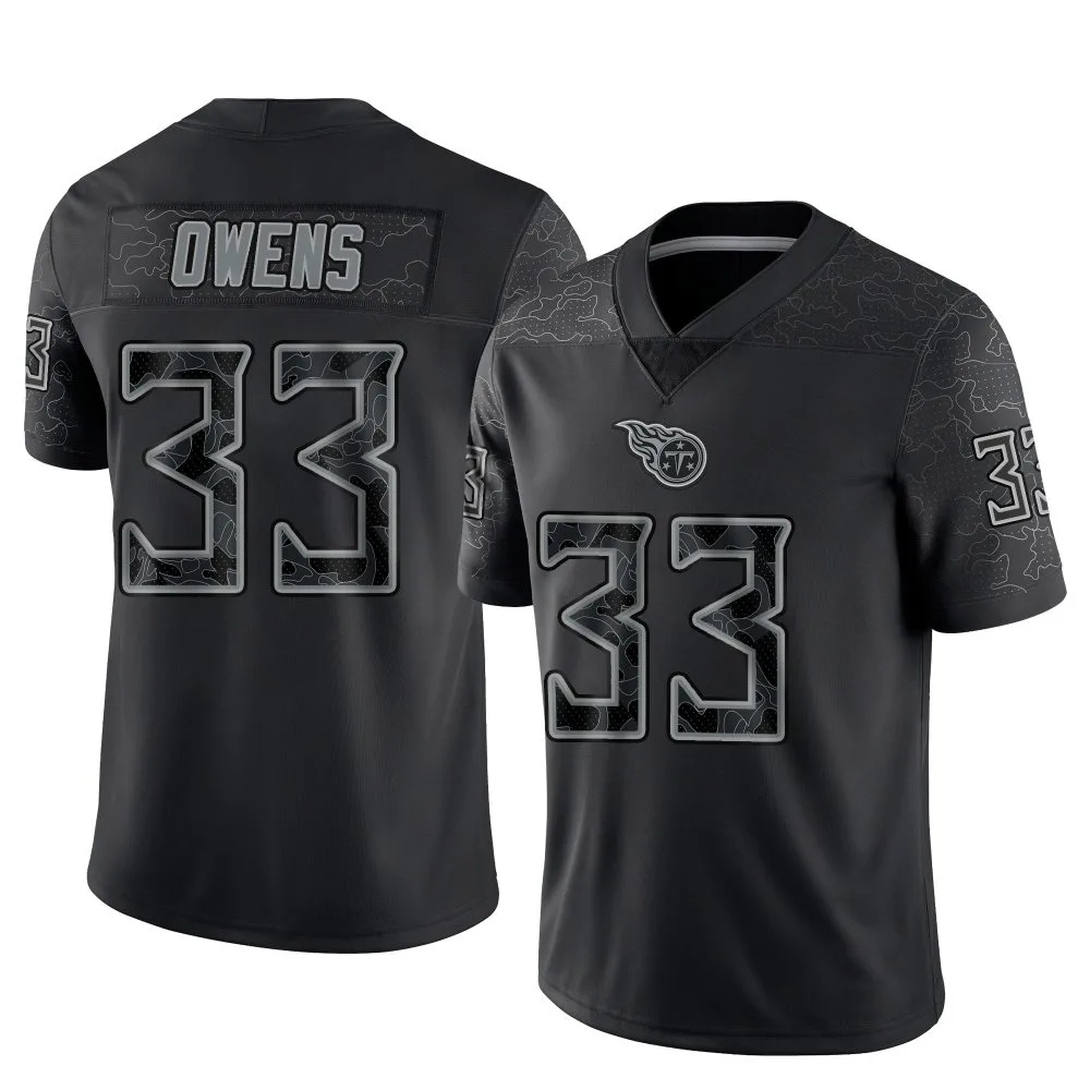 Youth Tennessee Titans Gervarrius Owens Nike Reflective Limited Black Jersey Youth Tennessee Titans Gervarrius Owens Nike Reflective Limited Black Jersey