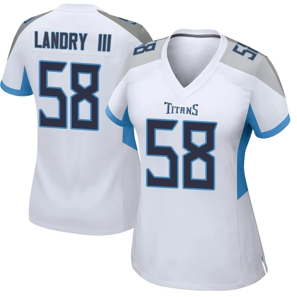 Women's Tennessee Titans Harold Landry Iii Nike Game White Jersey Women's Tennessee Titans Harold Landry Iii Nike Game White Jersey