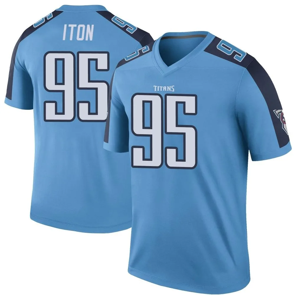 Men's Tennessee Titans Isaiah Iton Nike Color Rush Legend Light Blue Jersey Men's Tennessee Titans Isaiah Iton Nike Color Rush Legend Light Blue Jersey