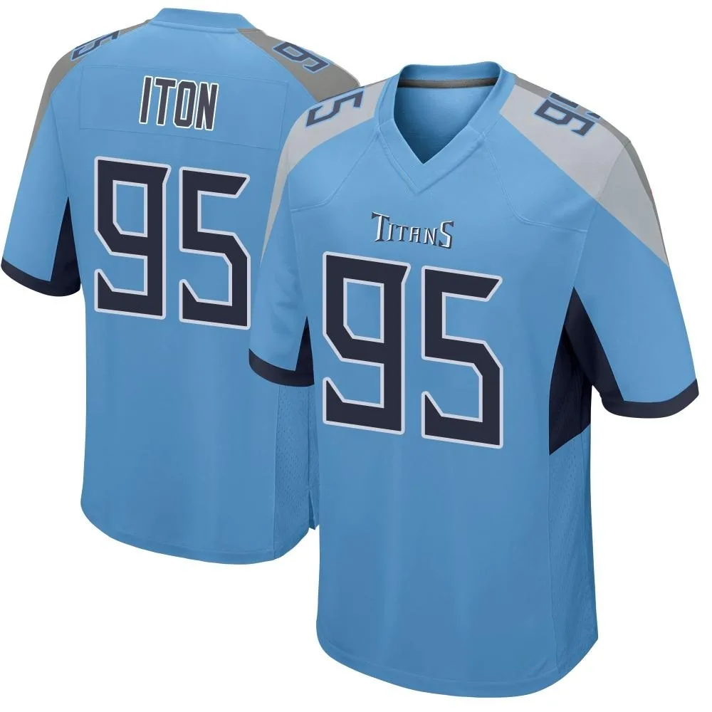 Men's Tennessee Titans Isaiah Iton Nike Game Light Blue Jersey Men's Tennessee Titans Isaiah Iton Nike Game Light Blue Jersey