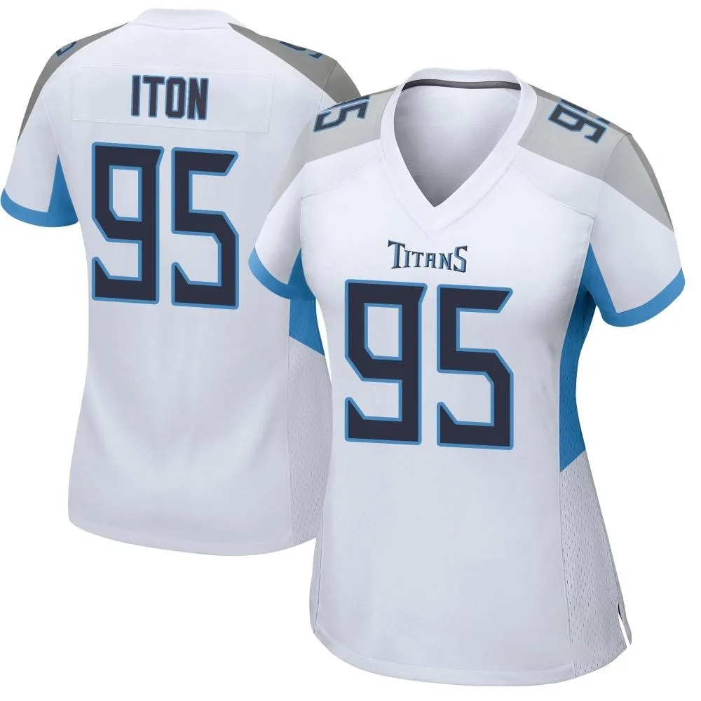 Women's Tennessee Titans Isaiah Iton Nike Game White Jersey Women's Tennessee Titans Isaiah Iton Nike Game White Jersey