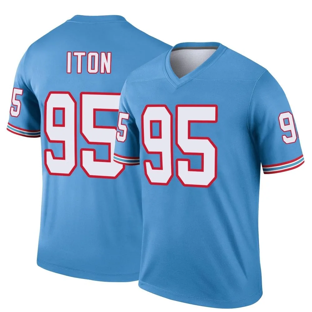 Youth Tennessee Titans Isaiah Iton Nike Oilers Throwback Legend Light Blue Jersey Youth Tennessee Titans Isaiah Iton Nike Oilers Throwback Legend Light Blue Jersey