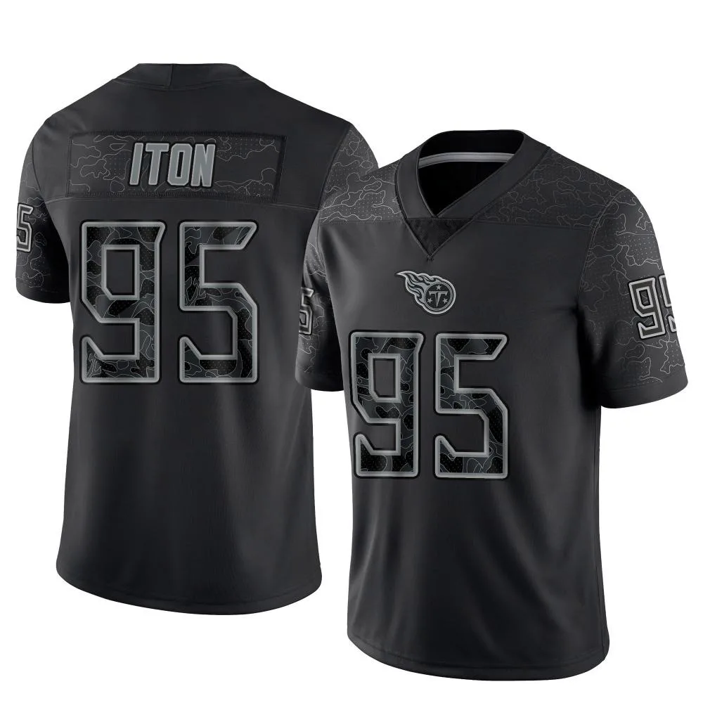 Youth Tennessee Titans Isaiah Iton Nike Reflective Limited Black Jersey Youth Tennessee Titans Isaiah Iton Nike Reflective Limited Black Jersey