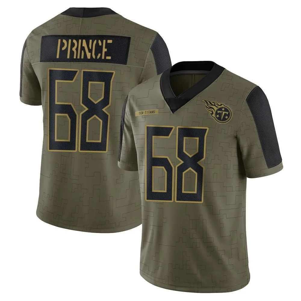 Youth Tennessee Titans Isaiah Prince Nike 2021 Salute To Service Limited Olive Jersey Youth Tennessee Titans Isaiah Prince Nike 2021 Salute To Service Limited Olive Jersey