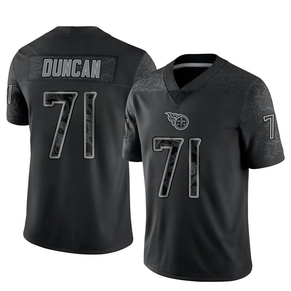 Men's Tennessee Titans Jaelyn Duncan Nike Reflective Limited Black Jersey Men's Tennessee Titans Jaelyn Duncan Nike Reflective Limited Black Jersey