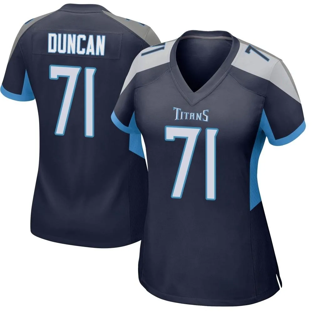 Women's Tennessee Titans Jaelyn Duncan Nike Game Navy Jersey Women's Tennessee Titans Jaelyn Duncan Nike Game Navy Jersey