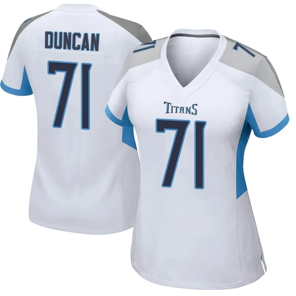 Women's Tennessee Titans Jaelyn Duncan Nike Game White Jersey Women's Tennessee Titans Jaelyn Duncan Nike Game White Jersey