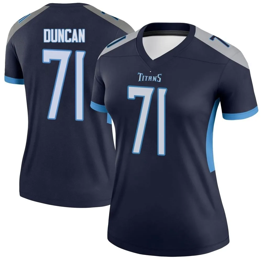 Women's Tennessee Titans Jaelyn Duncan Nike Legend Navy Jersey Women's Tennessee Titans Jaelyn Duncan Nike Legend Navy Jersey