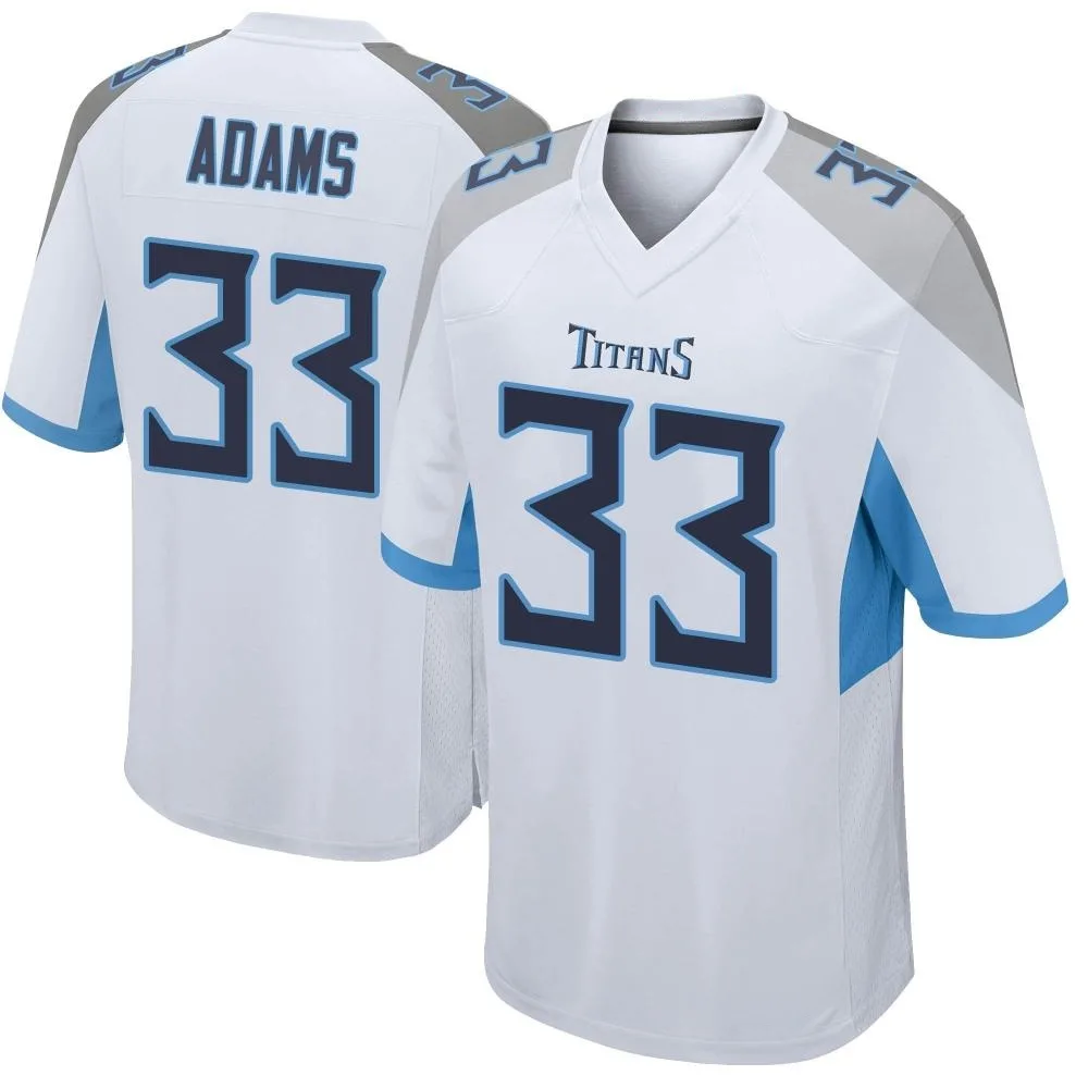 Men's Tennessee Titans Jamal Adams Nike Game White Jersey Men's Tennessee Titans Jamal Adams Nike Game White Jersey