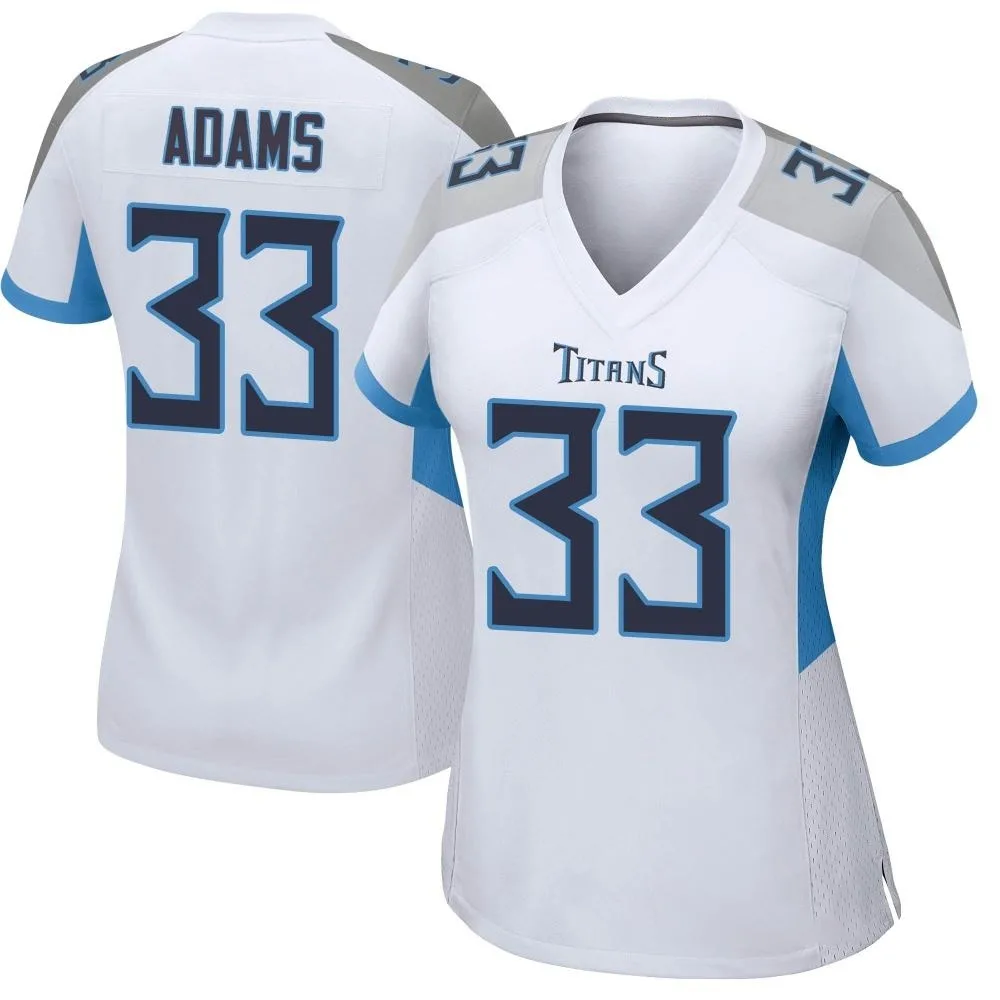 Women's Tennessee Titans Jamal Adams Nike Game White Jersey Women's Tennessee Titans Jamal Adams Nike Game White Jersey