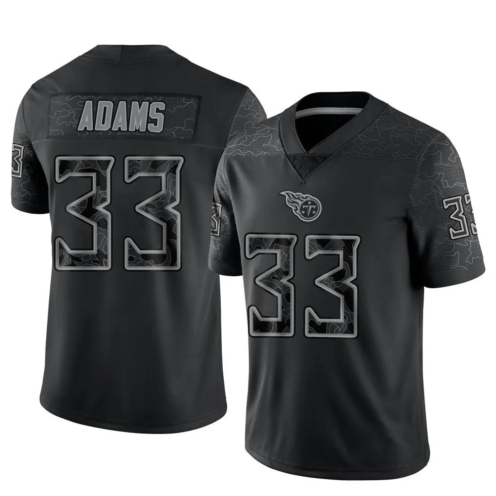 Youth Tennessee Titans Jamal Adams Nike Reflective Limited Black Jersey Youth Tennessee Titans Jamal Adams Nike Reflective Limited Black Jersey