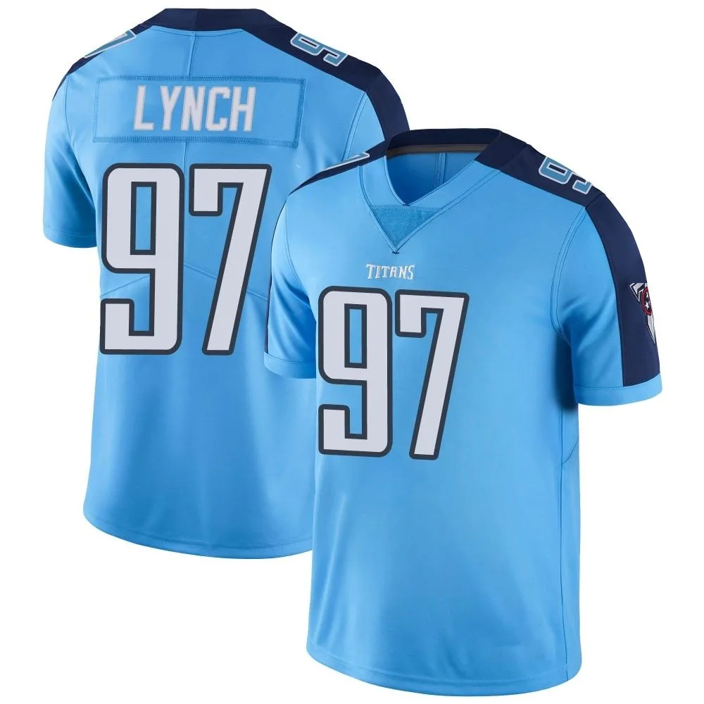 Men's Tennessee Titans James Lynch Nike Color Rush Limited Light Blue Jersey Men's Tennessee Titans James Lynch Nike Color Rush Limited Light Blue Jersey