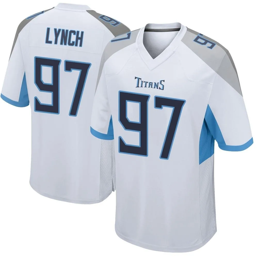 Men's Tennessee Titans James Lynch Nike Game White Jersey Men's Tennessee Titans James Lynch Nike Game White Jersey
